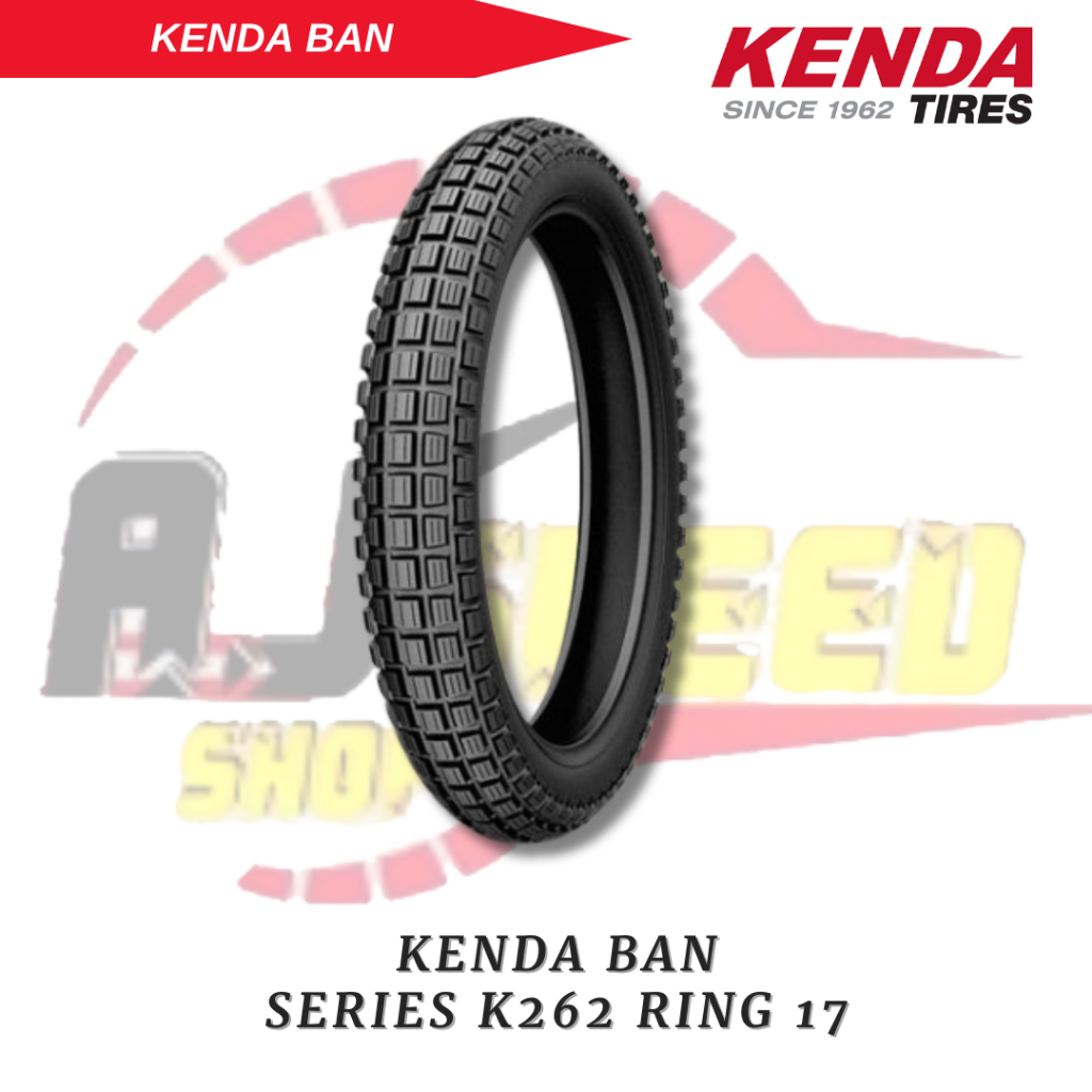 Kenda Ban Motor Type K262 Tube Type BAN MOTIF TRIAL COCOK UNTUK HONDA WIN,GRAND,SUPRA,C70 Original 1
