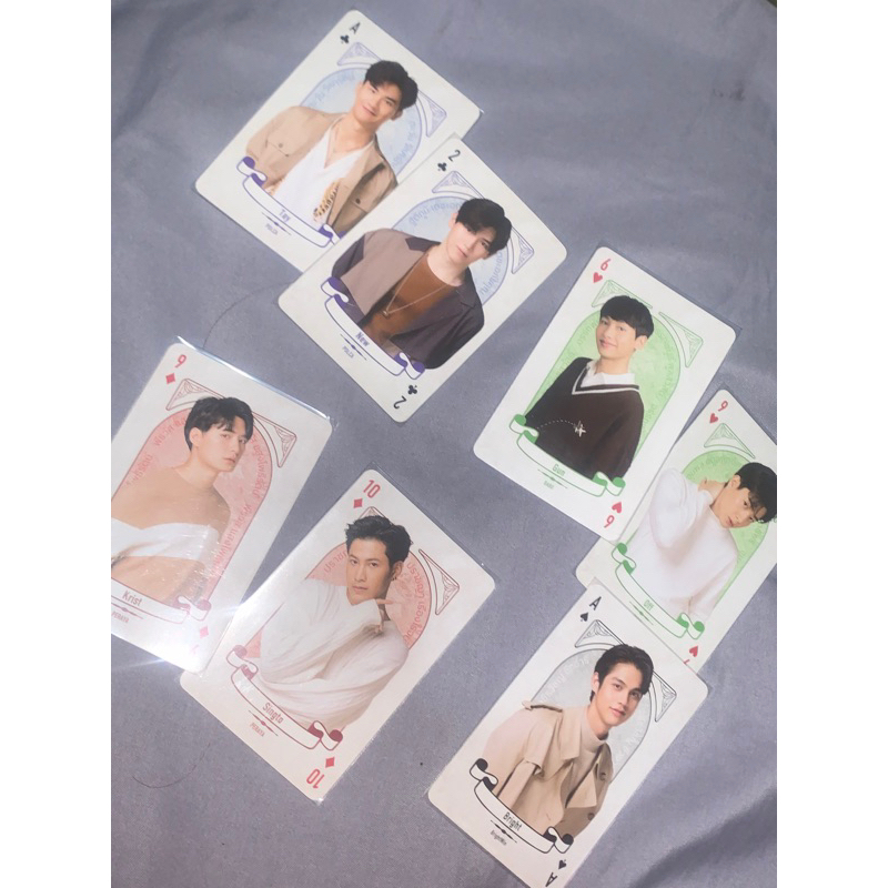 Take all Playing Card GMMTV Exhibition (TayNew-SingKit-OffGun-Bright)