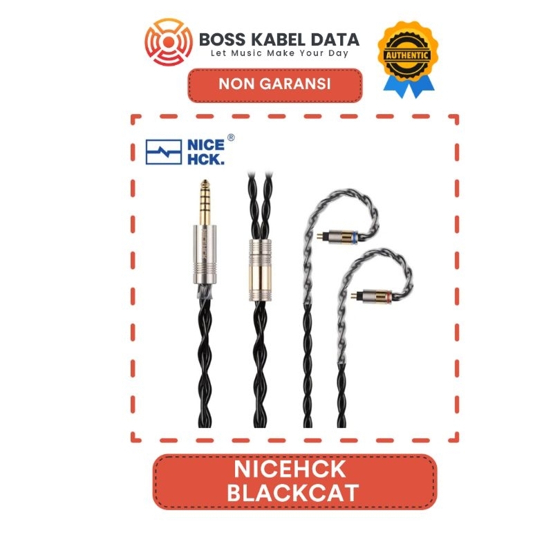 Nicehck Blackcat Cable Zinc Copper Alloy Oil Soaked
