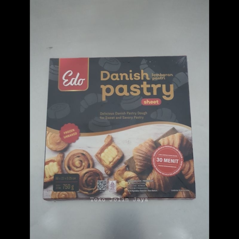 (Khusus Instant) Edo danish pastry sheets