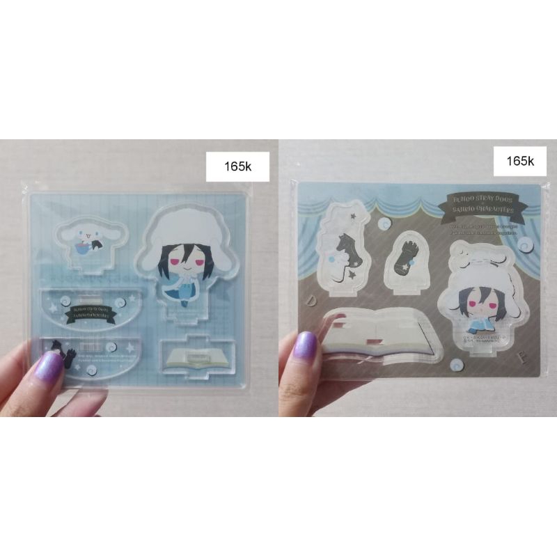 bungo stray dogs bsd sanrio Fyodor dostoevsky Cinnamoroll acrylic standee chibi