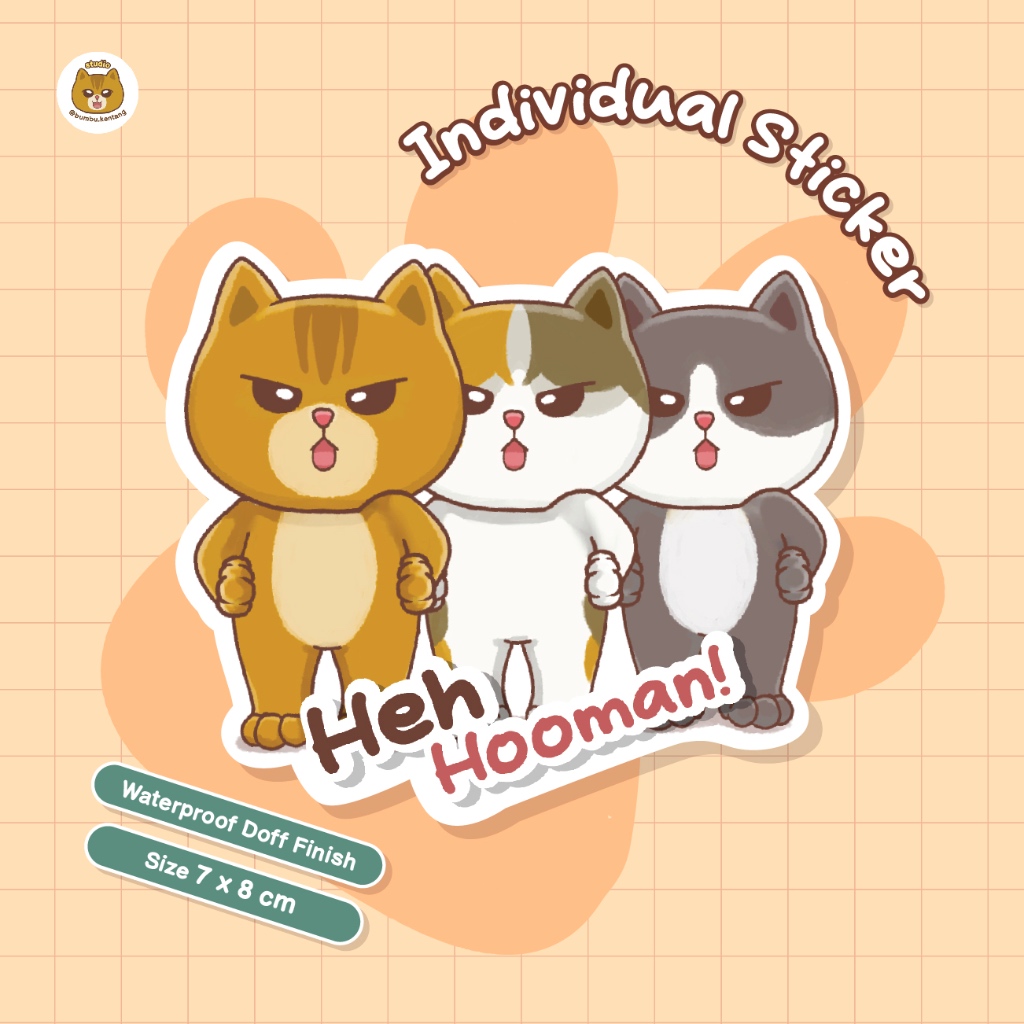 Sticker Heh Hooman