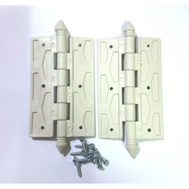 ENGSEL PINTU PLASTIK / ENGSEL PINTU KAMAR MANDI PVC