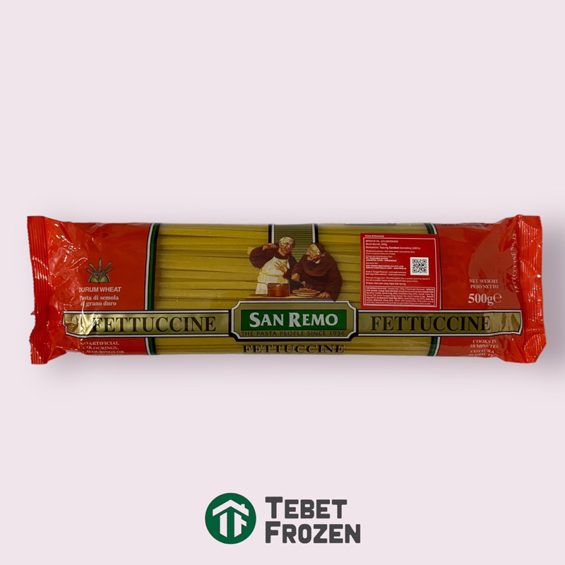 

SAN REMO PASTA 500GR - TEBET FROZEN