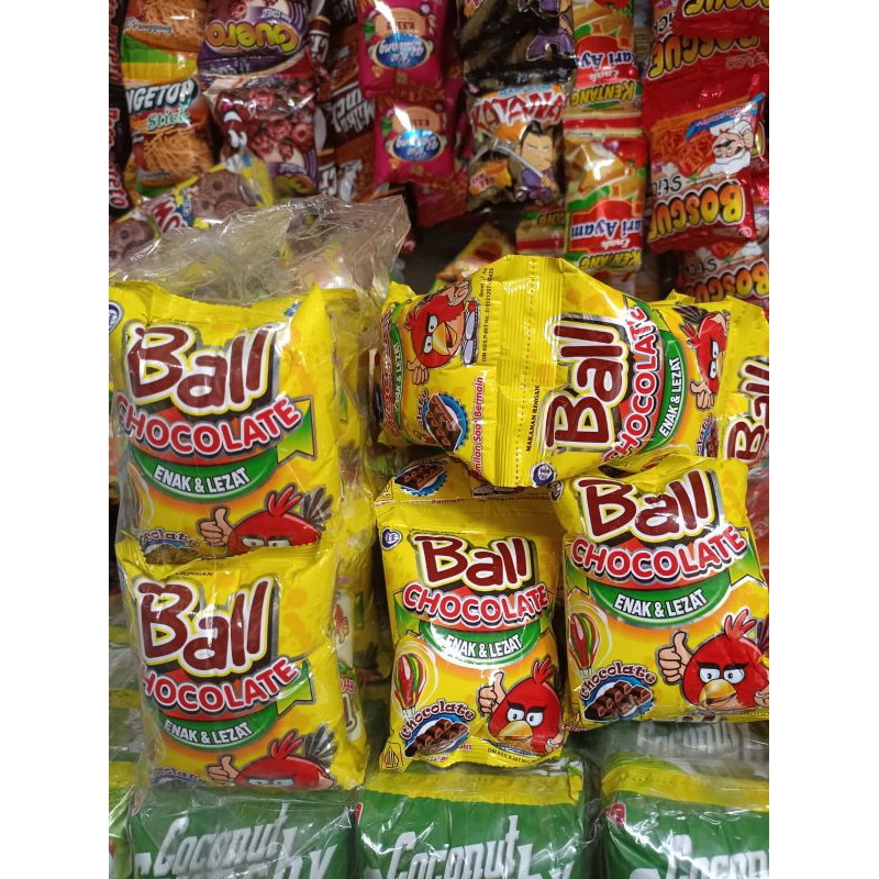 

Ball Chocolate 1renteng isi 10pcs