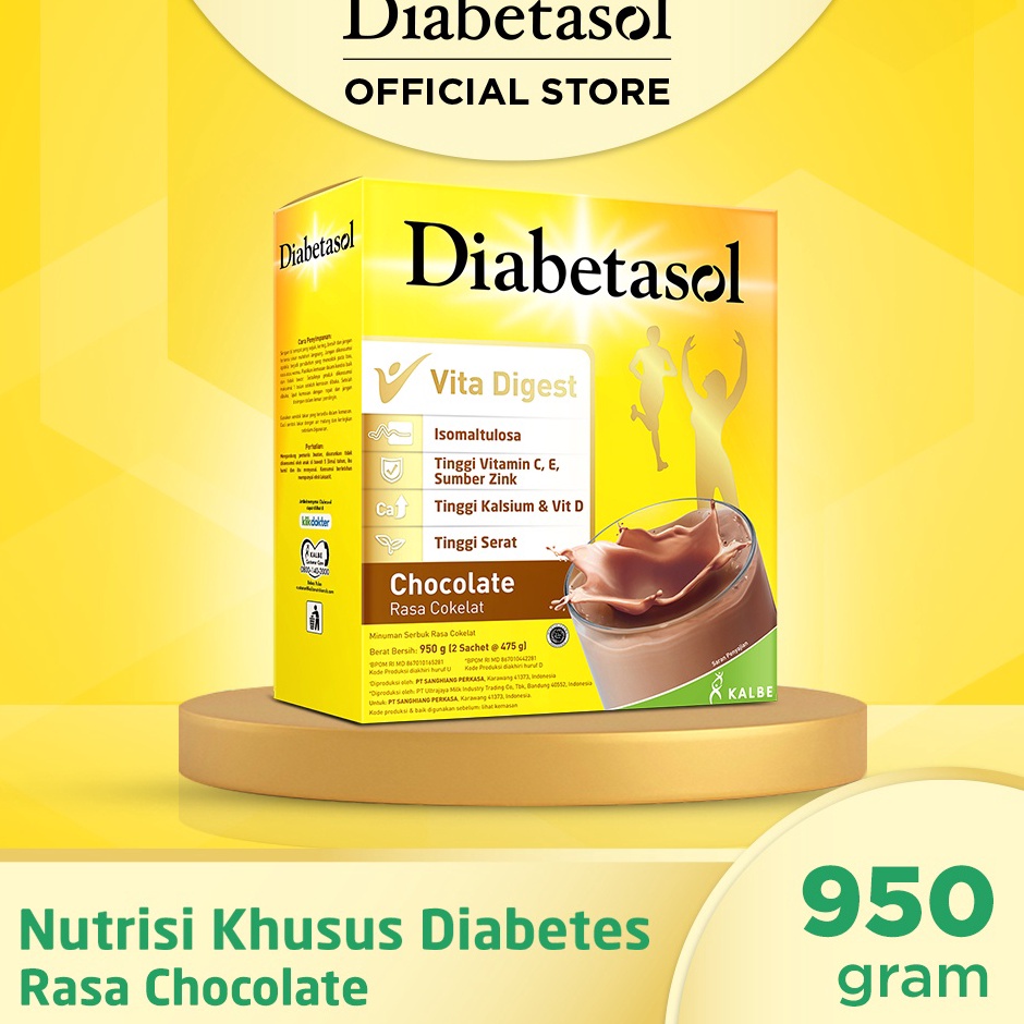 

DHGR7197 Free Ongkir Diabetasol Jumbo Chocolate 95g