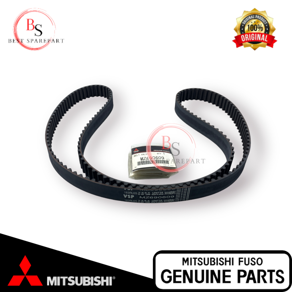 Timing Belt Panjang L300 Original 100% Mitsubishi MZ690609 /MD300470