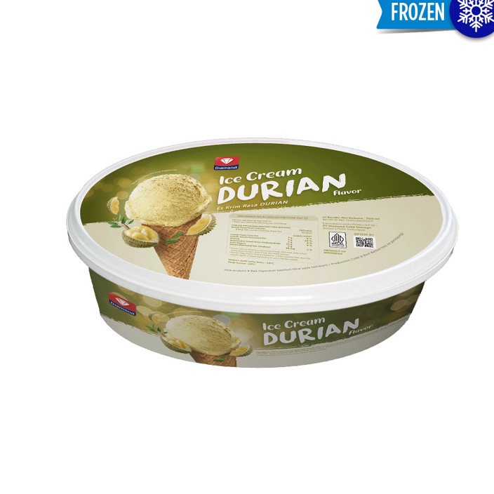 

SJKW1379 Penjualan TerbaikCOD Diamond Ice Cream Durian 7ml