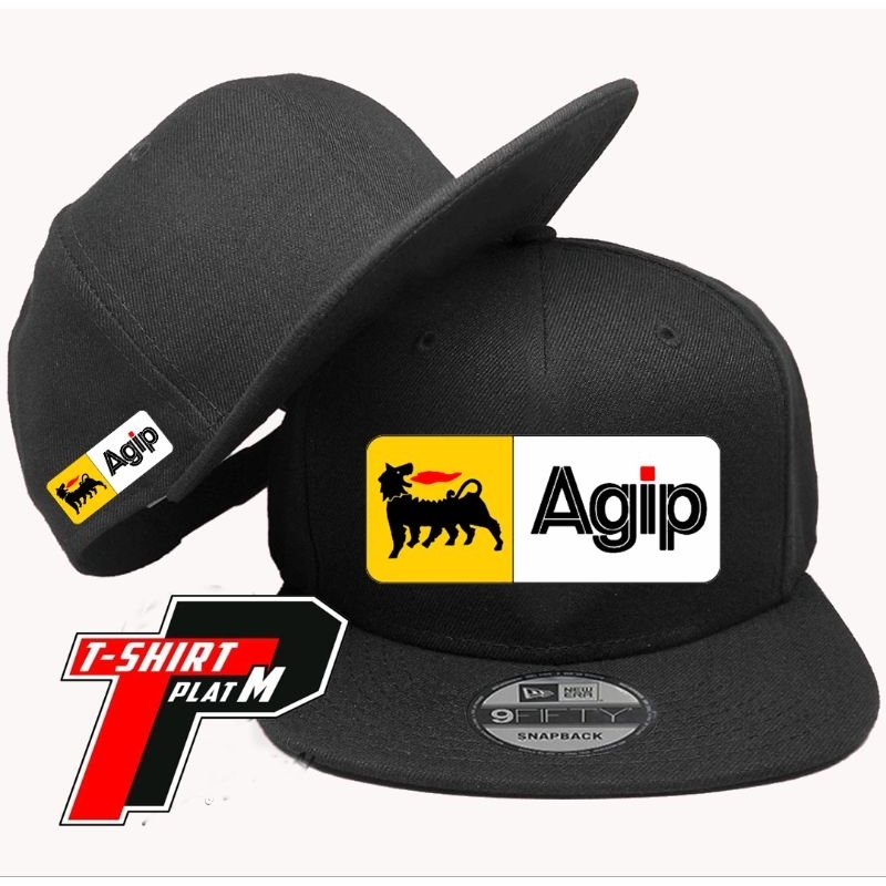 Topi Agip Oli Snapback