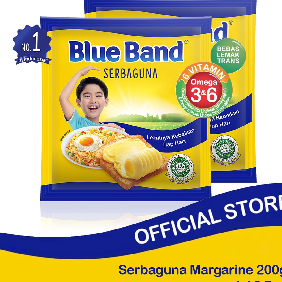 

KWGC8155 PROMO MURAH Blue Band Serbaguna Margarin Masak 2 x 2 gr
