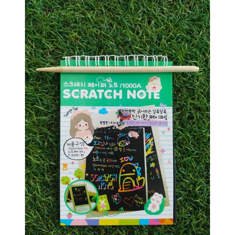 

Scratch Book/Buku Ajaib/Mini Buku Scratch/Buku Warna warni