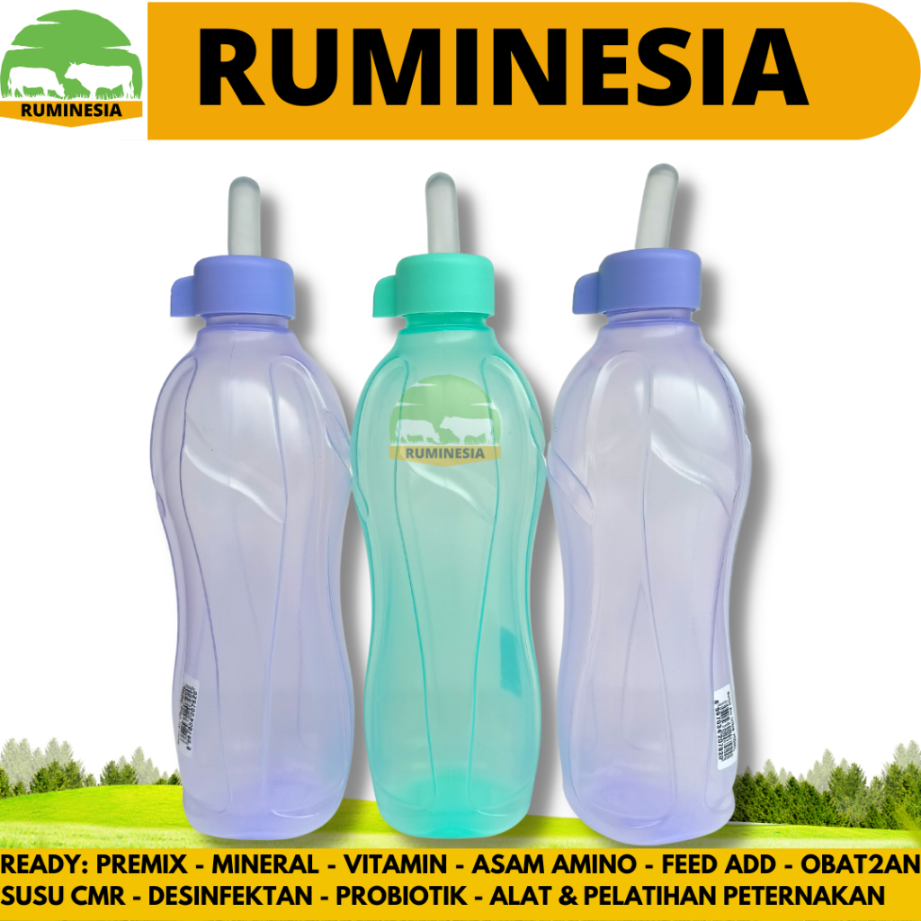 BOTOL DOT KAMBING DAN DOMBA 750ML SILIKON TRANSPARAN - DOT KAMBING - DOT CEMPE - DOT DOMBA - DOT ANA