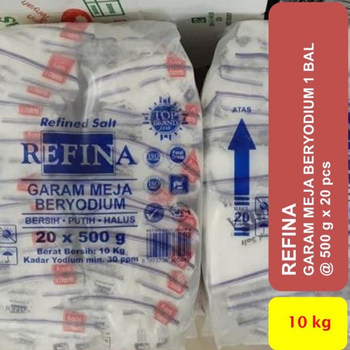 

1 Ball Garam Refina Beryodium Isi 20 Pcs x 500 Gr