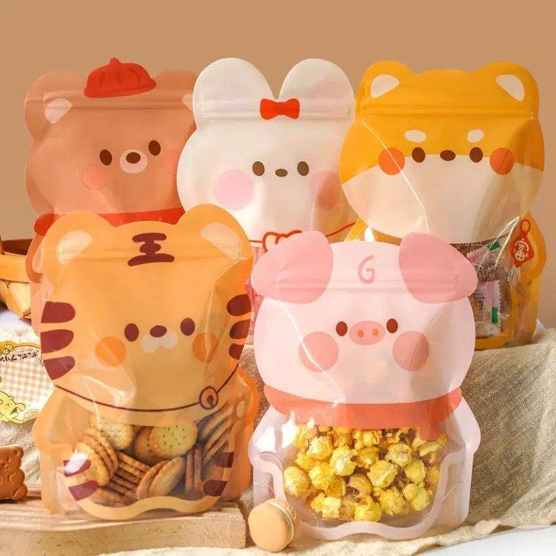 

Ziplock bag animal shape 1pcs kantong plastik souvenir goodie snack