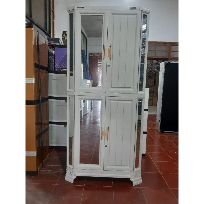 Lemari Plastik 2 Pintu Napolly Cabro