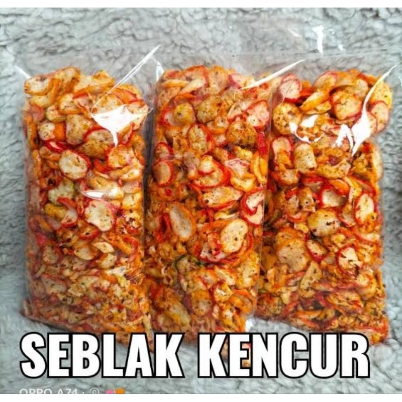 

Seblak Kencur pedas daun jeruk 250 gram