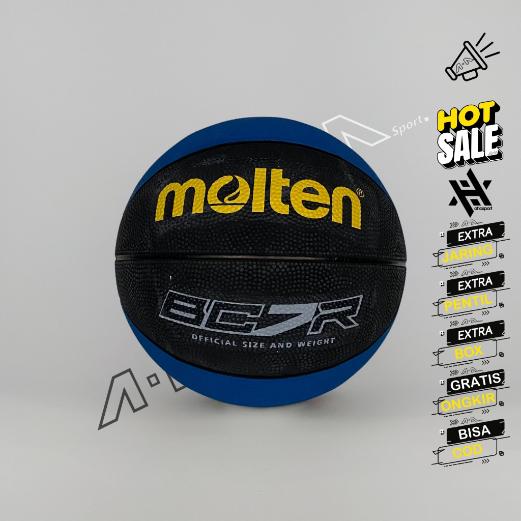 MOLTEN bola basket size 7 bola basket MOLTEN BC7R indoor outdoor