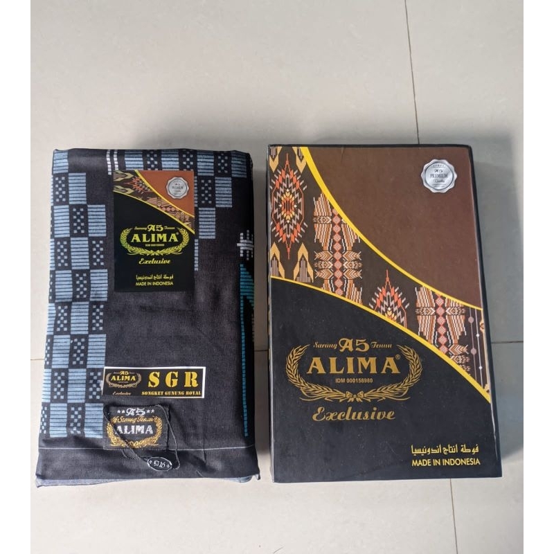 Sarung alima motif BHS/Sarung alima terbaru/Sarung alima dewasa/Sarung santri