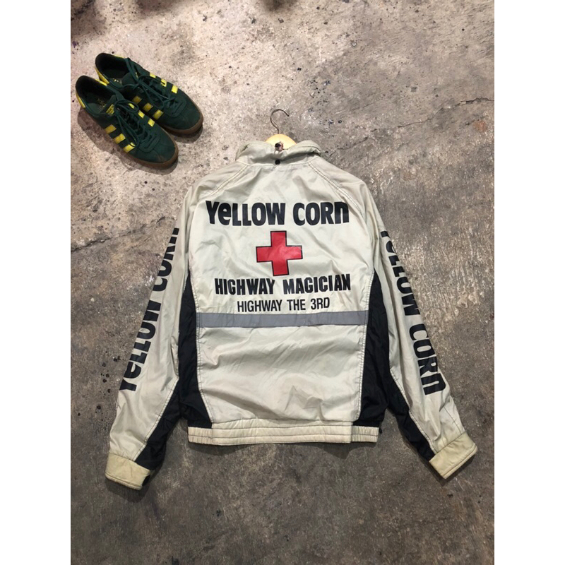 Jaket Motor Yellow Corn Vintage Original
