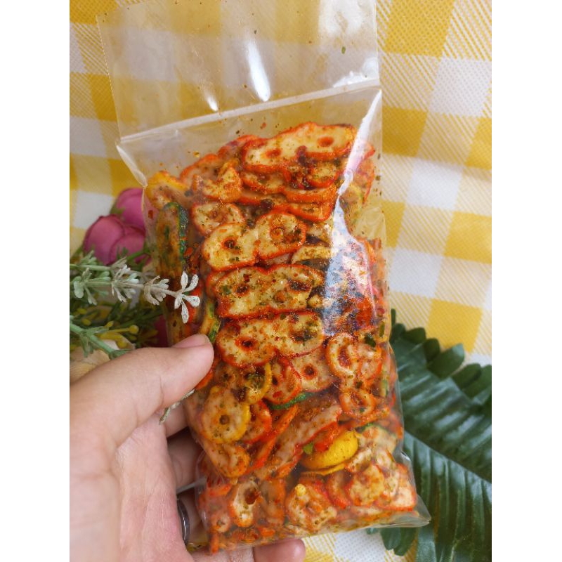 

KERUPUK 88 PEDAS DAUN JERUK 75GR