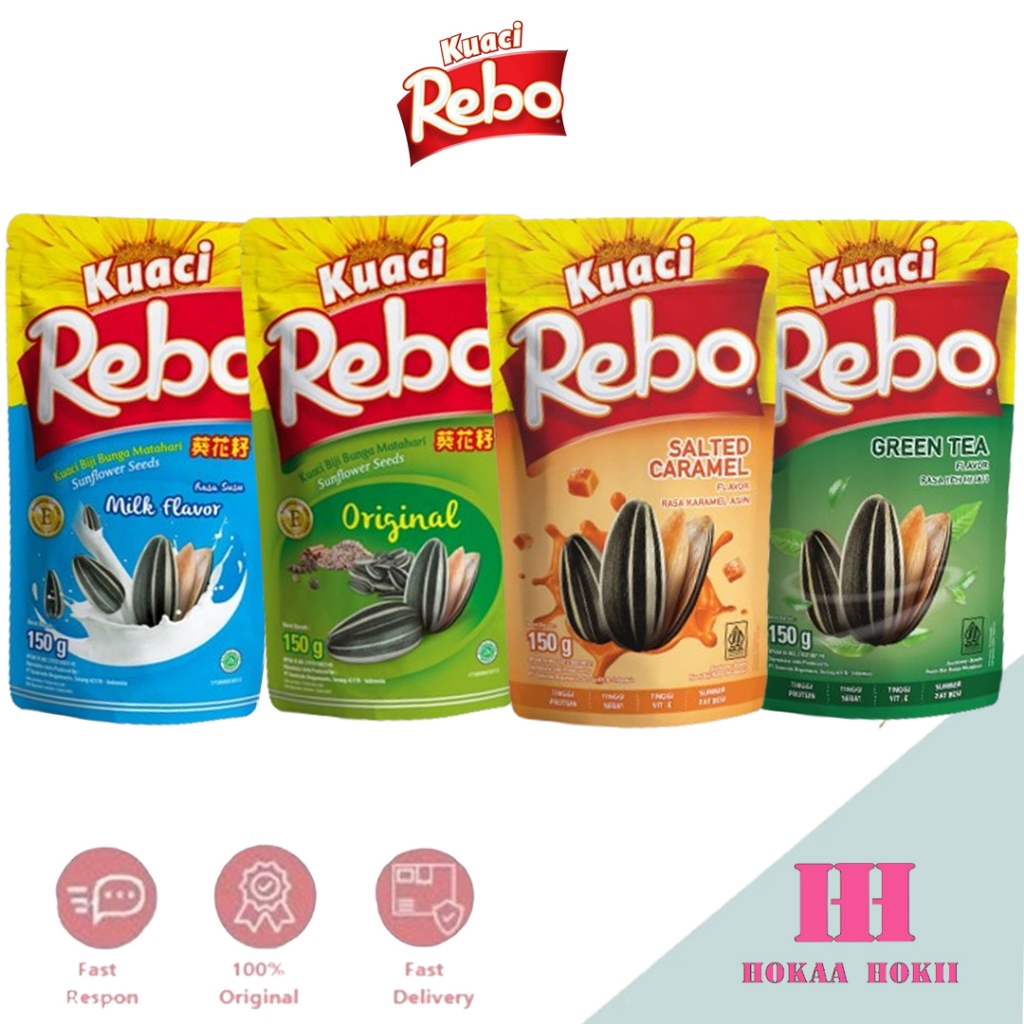 

Kuaci Rebo Biji Bunga Matahari All Variant 140gr