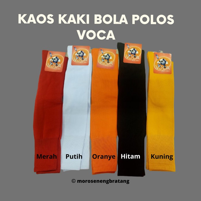 Kaos kaki voca / kaos kaki bola / kaos kaki panjang diatas lutut / voca