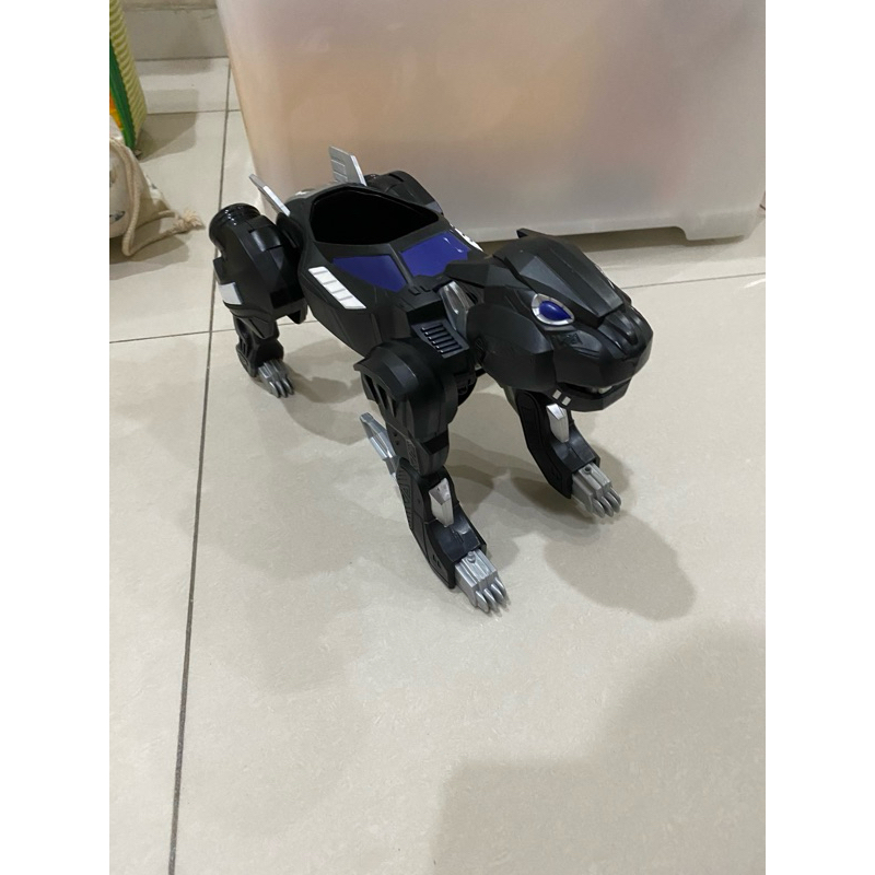 mainan anak black panther jet
