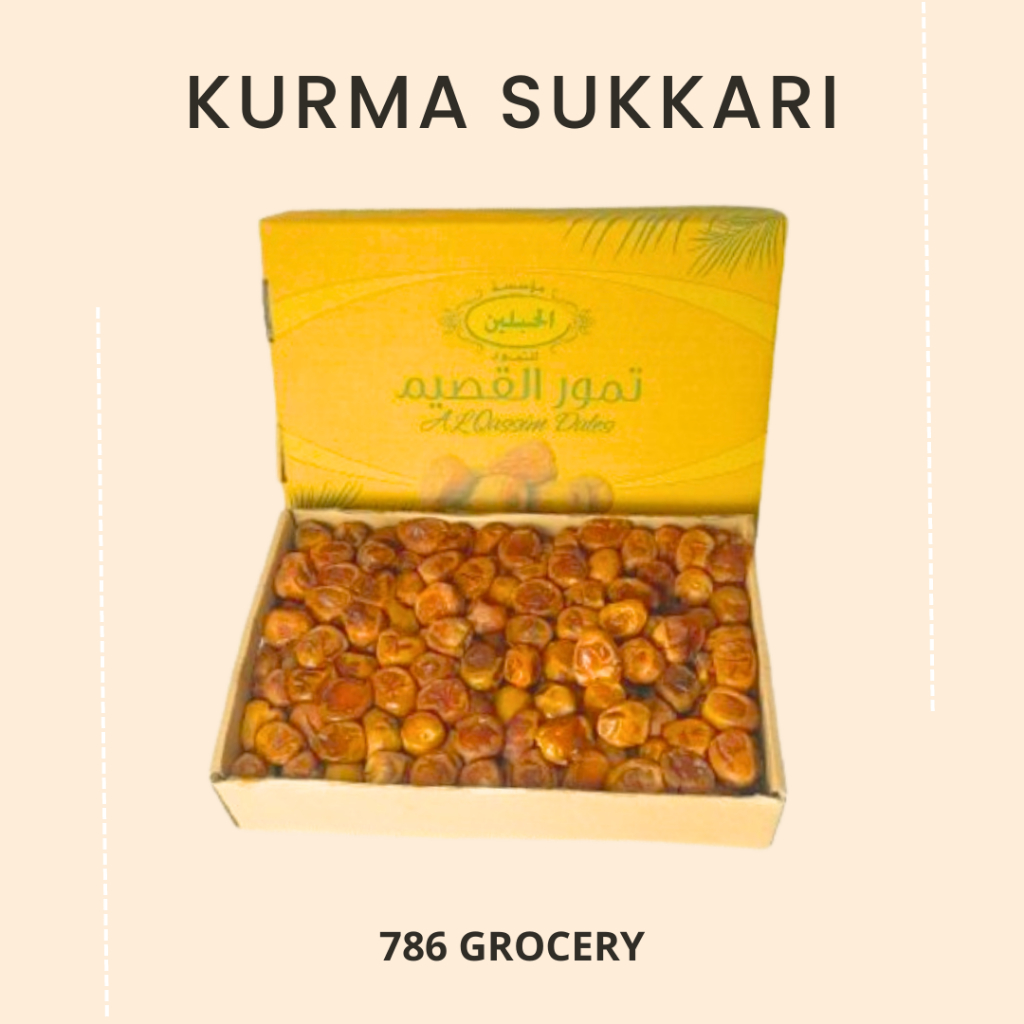

KURMA SUKARI AL QASIM 1KG | SUKARI NR 1KG | SUKKARY AL QASIM | KURMA SUKARI 1KG