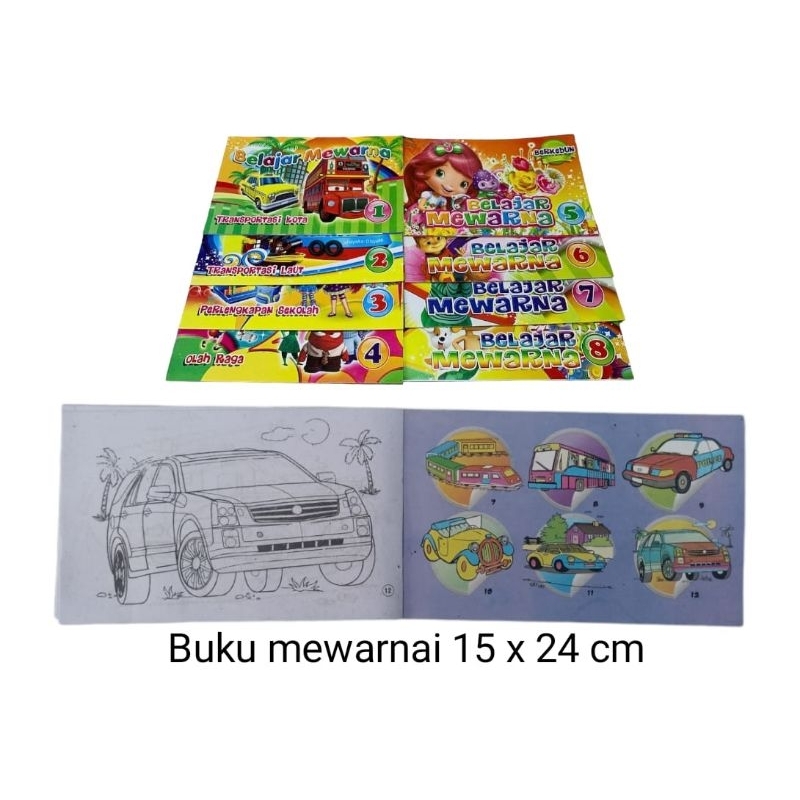 

buku mewarnai 15 x 24 cm ✓ LTH
