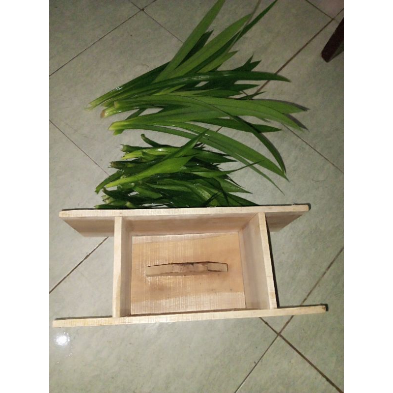 CETAKAN DAWET AYU CENDOL KAYU JATI ASLI SUPER DABEL JUMBO 2 KG dan 1,5 kg adonan GRATIS RESEP DAWET 