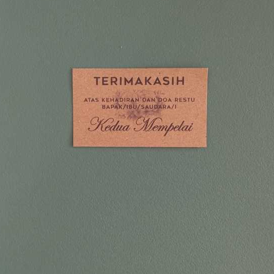 

Custom Kartu undangan velvetboba