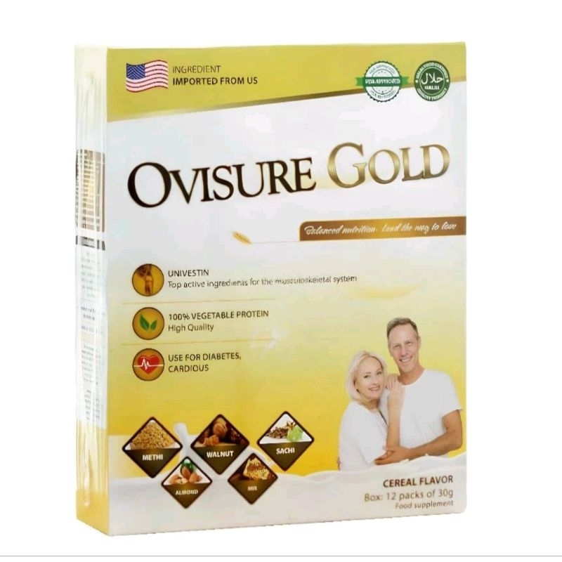 

OVISURE GOLD MILK imfor USA susu kesehatan untuk tulang
