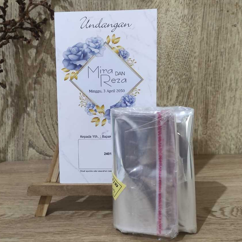 ERBA 2401 Blangko KOSONG Undangan, Undangan Pernikahan Murah + Plastik Opp