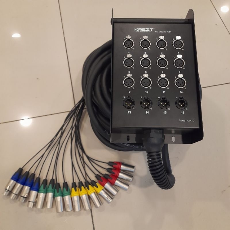 Snake Kabel 16ch apollo Box krezt 12in 4out 25meter