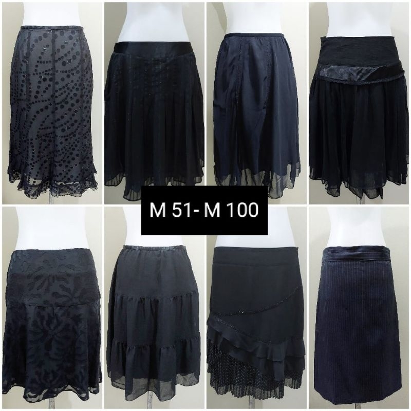 Rok Kerja Hitam / Rok Hitam Kondangan / Rok Pesta /Rok Hitam /Rok Span Hitam