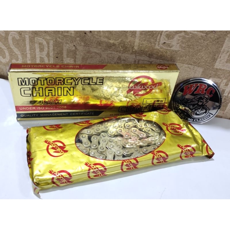 Rantai Rante Roda Emas Gold Tebal Wilwood 428 H - 128 L 428H 128L