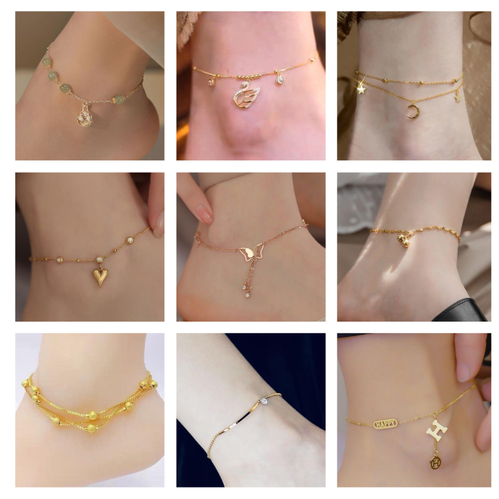 (BELI 2 DAPAT BONUS) GELANG KAKI CANTIK ELEGAN BISA COD