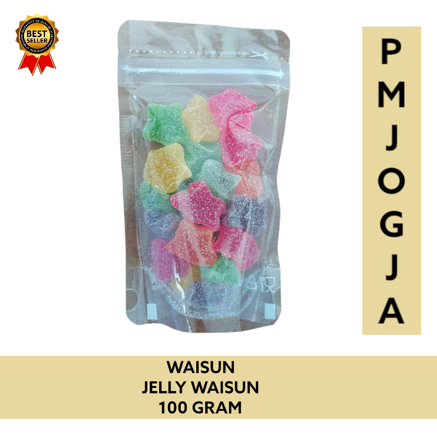 

permen Jelly empuk Waisun Repack Asli 100 Gram (mixed pastilles candy)