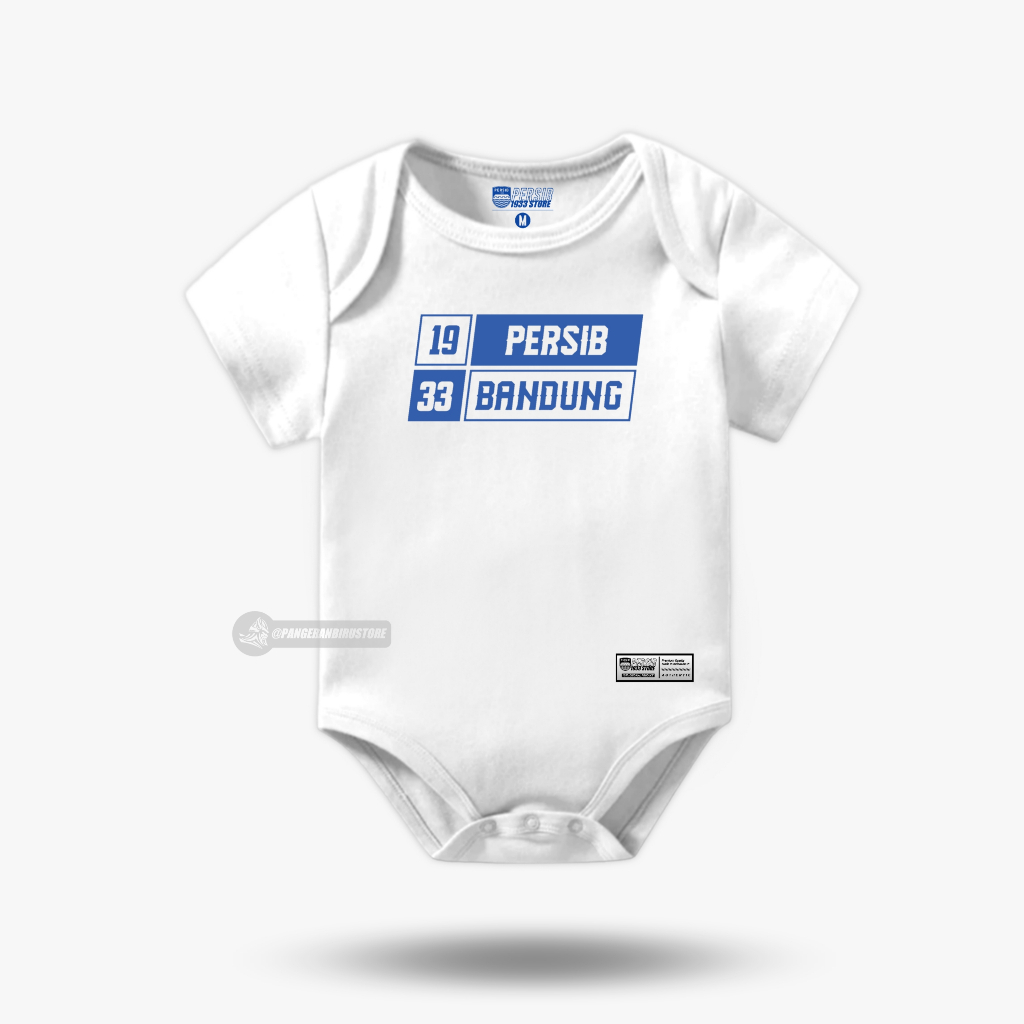 Jumper Bayi PERSIB / Jumpsuit Bayi PERSIB / Romper Bayi PERSIB / Baju Bola Bayi PERSIB / Kaos Bola B