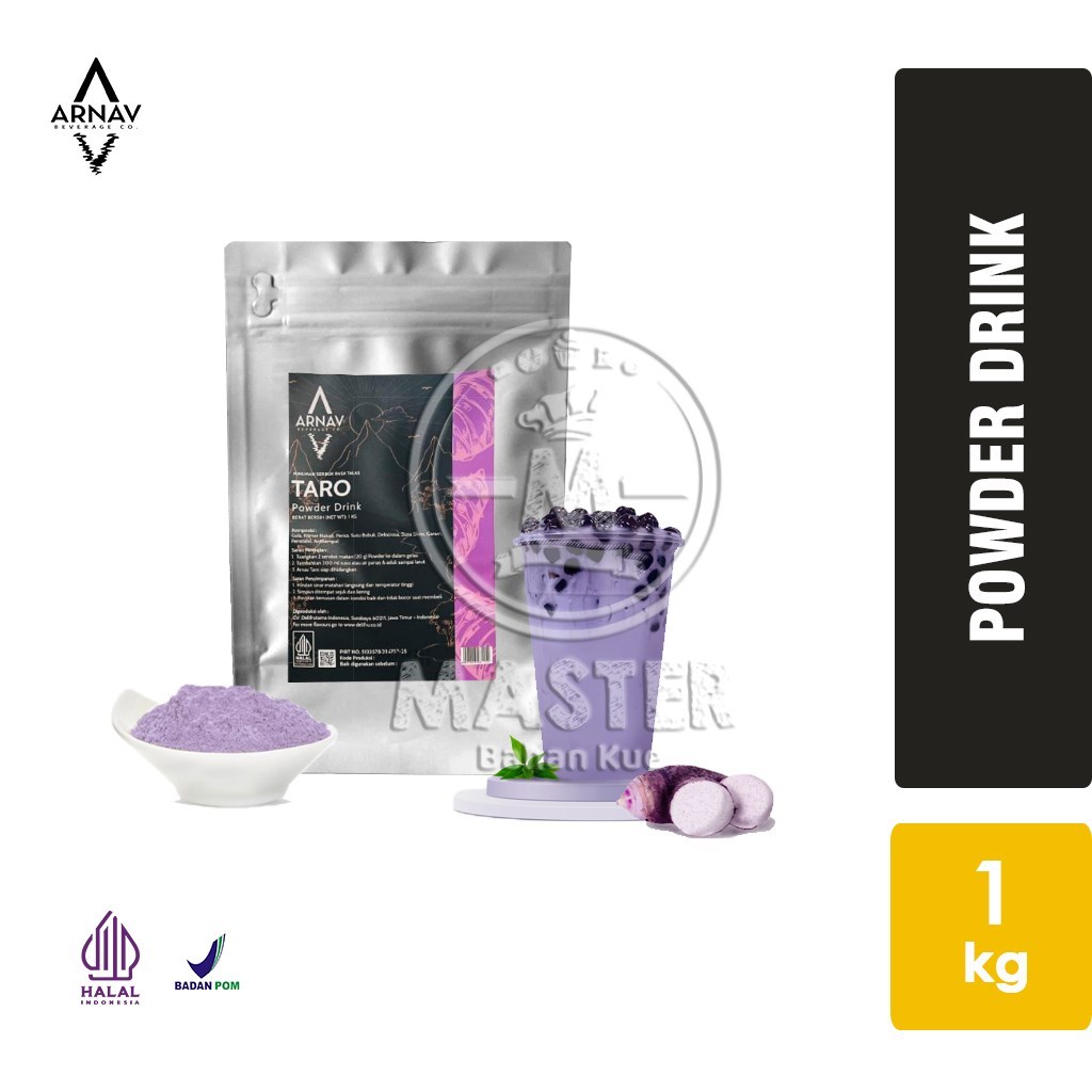 

Bubuk Minuman ARNAV Taro Powder Drink [1 Kg]