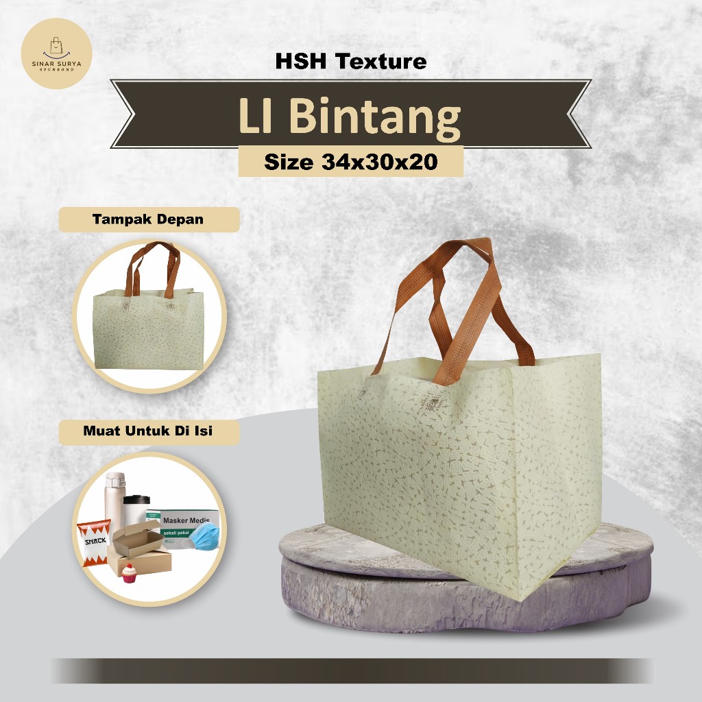 

Tas Buat Hajatan Mewah | Tas Tasyakuran | Tas Box Nasi | Goodie Bag Tekstur Tas Nasi Kotak 20x20 | Tas Tekstur 34x30x20