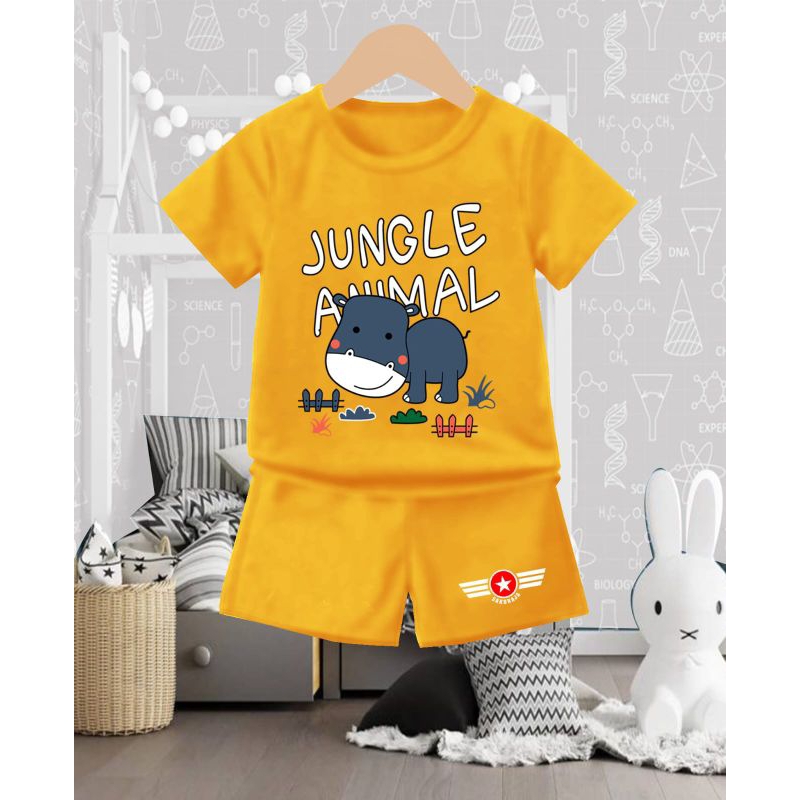Stelan baju anak-anak cewek dan cowok untuk umur 1-5 tahun