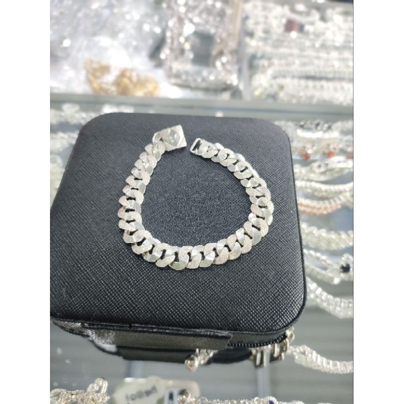 gelang perak sisik naga