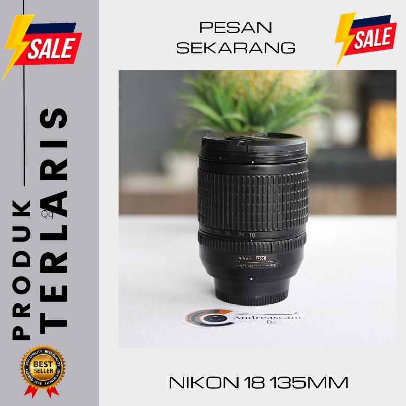 LENSA NIKON 18 135MM LENSA WIDE TINGGAL PAKAI