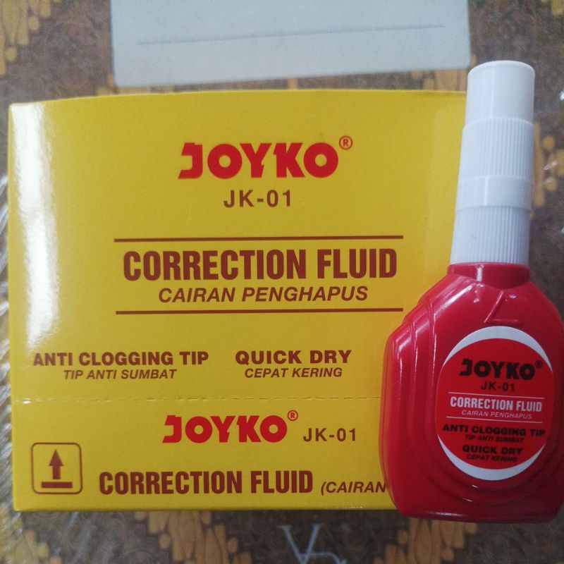 

tip ex cair correction fluid joyko harga perlusin 1 pcs