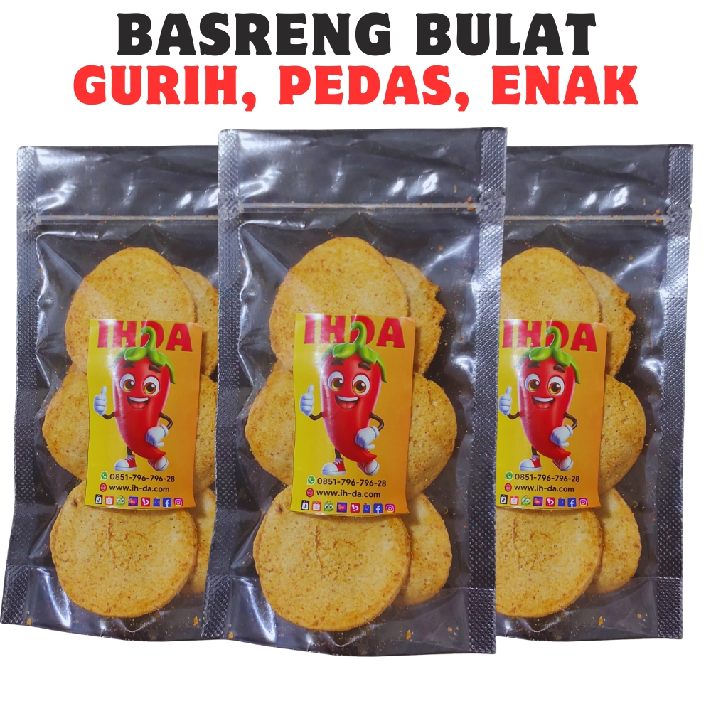 

BASRENG BULAT KOIN KERIPIK BASRENG PEDAS GURIH