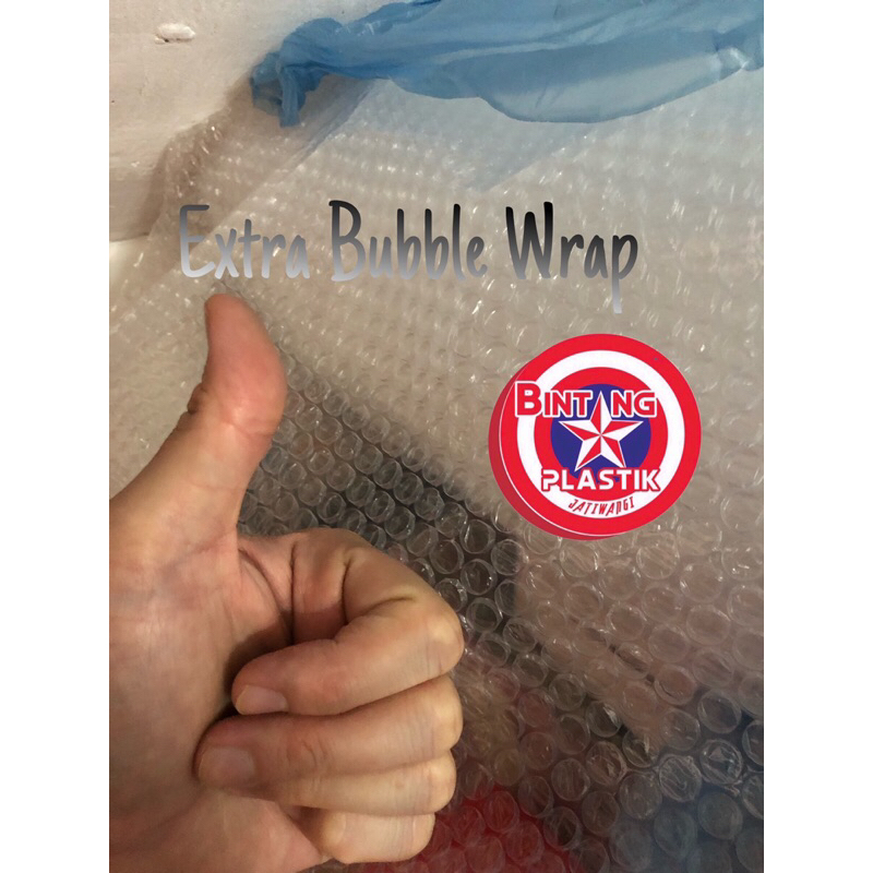 

EXTRA! Packing Bubble Wrap tebal tambahan