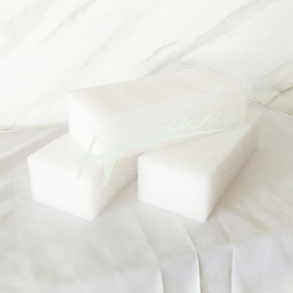 FLORAL FOAM PUTIH / BUSA ELASTIS / BUSA KERING / BUSA BUKET ELASTIS