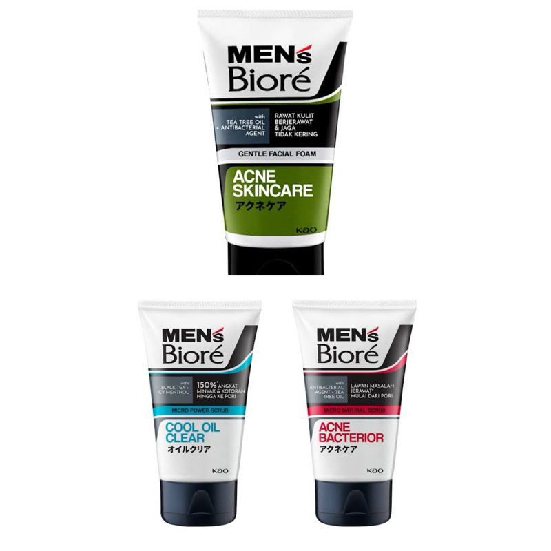 MENs Biore' 100g Sabun Muka