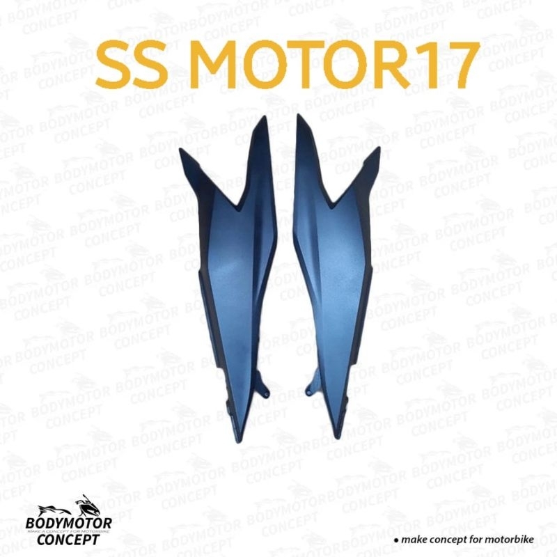 Cover body beat fi deluxe biru doff